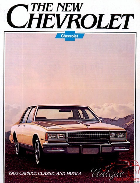 1980 Chevrolet Caprice-Impala Brochure